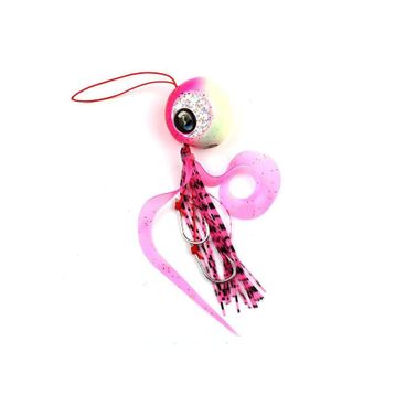 Savage Gear Cuttle Eye 135 gr Pink Glow Silver Suni Yem