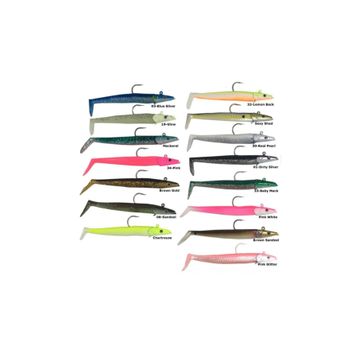 Savage Gear E-SG Sandeel Silikon Dirty Silver 12.5 cm 23 gr Suni Balık Yemi