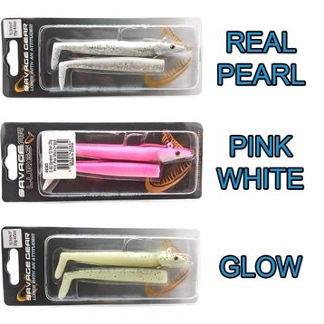 Savage Gear E-SG Sandeel Silikon Real Pearl 12.5 cm 23 gr Suni Balık Yemi