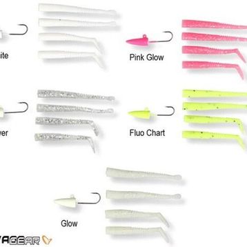 Savage Gear Lrf Mini Sandeel Kit 25 Adet Suni Yem