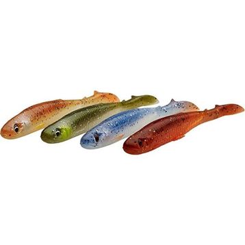 Savage Gear Slender Scoop Shad 13 cm 12 gr Clear Water Mix Suni Balık Yemi