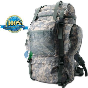 Savage HH03205 Ventura 70 lt Gri Dijital Kamuflaj Sırt Çantası
