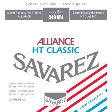 Savarez 540ARJ Alliance High Tension Red/Blue Klasik Gitar Teli
