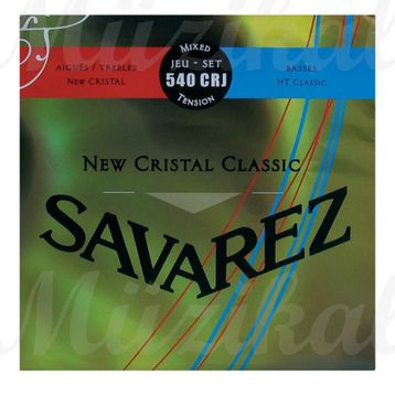 Savarez 540CRJ New Cristal Red/Blue Normal Tension Klasik Gitar Teli