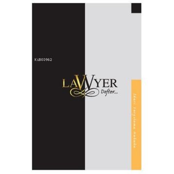 Savaş Yayınevi Lawyer Defter-İdari Yargılama Hukuku Notlu Öğrenci Defteri