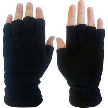 Savex 006 Polar Siyah Yarım Parmak Eldiven