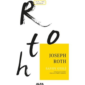SAVOY OTEL - JOSEPH ROTH