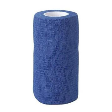 Sayberk 10 cm 4.5 mt Mavi Kendinden Yapışkanlı Bandaj