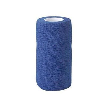 Sayberk 10 cm 4.5 mt Mavi Kendinden Yapışkanlı Bandaj