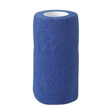 Sayberk 10 cm 4.5 mt Mavi Kendinden Yapışkanlı Bandaj