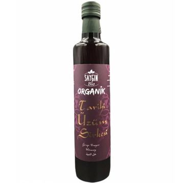 Saygın 500 ml Organik Üzüm Sirkesi