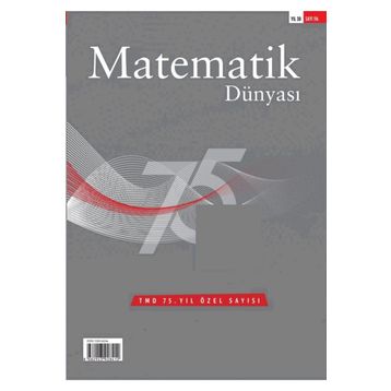 Sayı: 116 Matematik Dünyası Dergisi Nesin Yayınevi