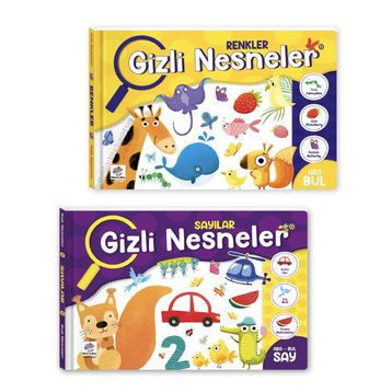 Sayılar Renkler 12-36 Ay İlk Etkinlik Kitabım Seti Yükselen Zeka Yayınları