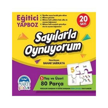 Sayılarla Oynuyorum - Eğitici Yapboz - Bahar Sarıkaya