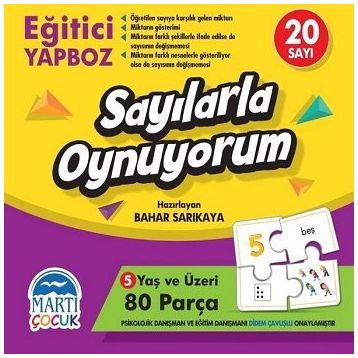 Sayılarla Oynuyorum - Eğitici Yapboz - Bahar Sarıkaya