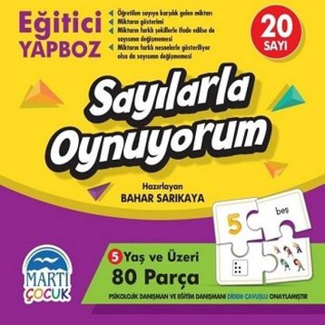 Sayılarla Oynuyorum - Eğitici Yapboz - Bahar Sarıkaya
