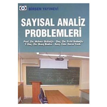 SAYISAL ANALIZ PROBLEMLERI - KOLEKTIF
