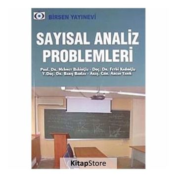 SAYISAL ANALIZ PROBLEMLERI - KOLEKTIF