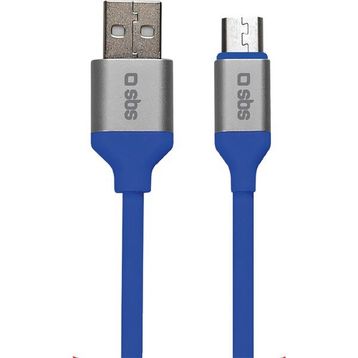 Sbs TECABLEMICROFLUOB Micro USB Data ve Şarj Kablosu