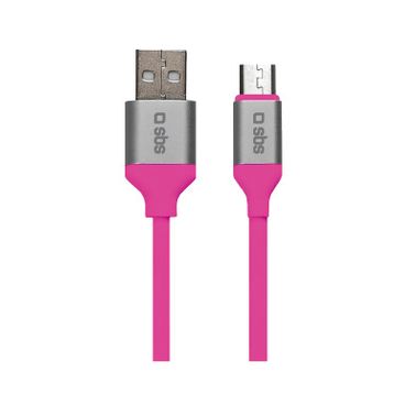 Sbs TECABLEMICROFLUOB Micro USB Data ve Şarj Kablosu