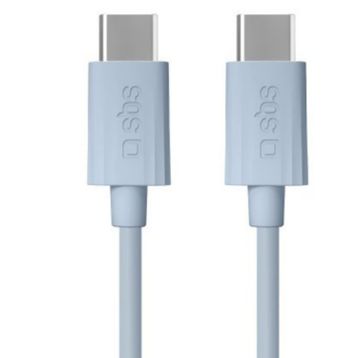 SBS Type-C To Type-C Yeşil 1.5 m 60 W Şarj Kablosu