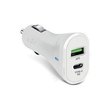 Sbs USB-C PD 20 W 1xUSB-A Araç Şarj Cihazı