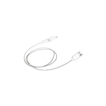 Sbs USB Lightning ve Beyaz Micro USB Data Kablosu