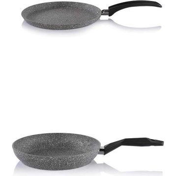Schafer 28 cm Granit Tava ve 25 cm Krep Tavası
