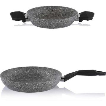 Schafer 30 cm Granit Tava ve 22 cm Sahan Tava