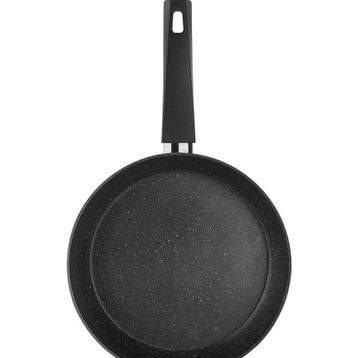 Schafer 7 Parça Siyah Black Stone Tencere Seti