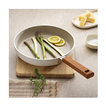 Schafer Ceramoni Krem 26 cm Seramik Tava