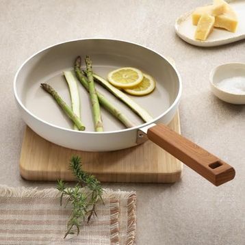 Schafer Ceramoni Krem 26 cm Seramik Tava