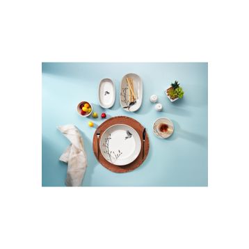 Schafer Charlotte 32 Parça Gri Kahvaltı Takımı