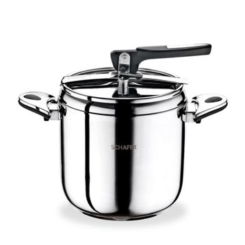 Schafer Classic 7 lt Gri Düdüklü Tencere