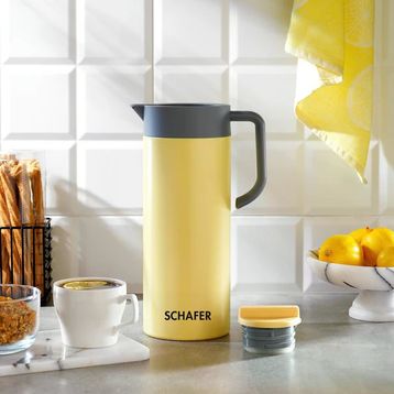 Schafer Click 1.3 lt Sarı Termos