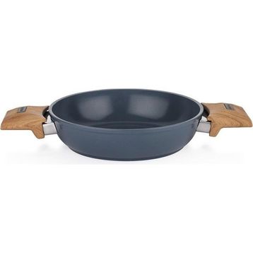Schafer Fiesta Siyah Açık Kahverengi 20 cm Seramik Sahan