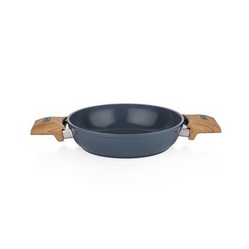 Schafer Fiesta Siyah Açık Kahverengi 20 cm Seramik Sahan