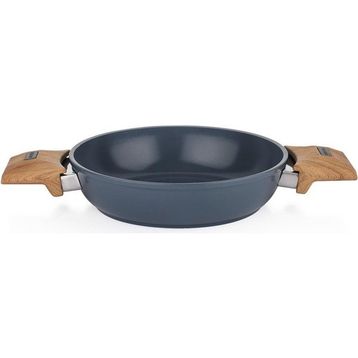 Schafer Fiesta Siyah Açık Kahverengi 20 cm Seramik Sahan