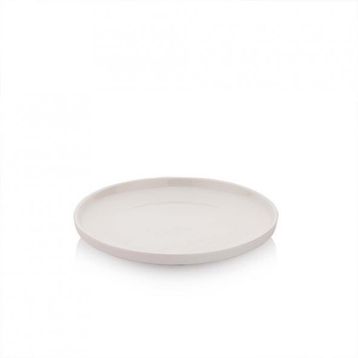 Schafer Freya Dove 21 cm 1 Parça Beyaz Pasta Tabağı