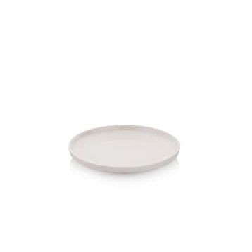 Schafer Freya Dove 21 cm 1 Parça Beyaz Pasta Tabağı