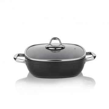 Schafer Gastronomie Master 24 cm Granit Basık Tencere