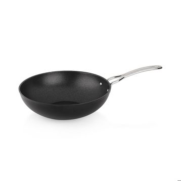 Schafer Gastronomie Master Siyah 28 cm Granit Wok Tava