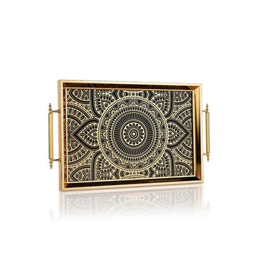 Schafer Gold 1 Kunst Tepsi