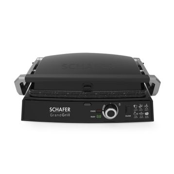 Schafer Grand Grill Siyah Izgara ve Tost Makinesi