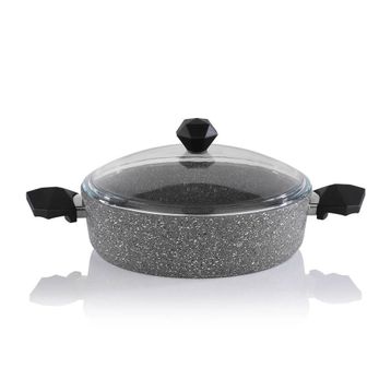 Schafer Granit 24 cm Karnıyarık Tava ve 20 cm Derin Tencere