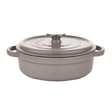 Schafer Guss Chef 28 Cm Gri Demir Döküm Basık Tencere