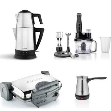 Schafer Inox 4'lü Mega Elektro Kea Set