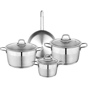 Schafer Inox 7 Parça Vals Çelik Tencere Seti