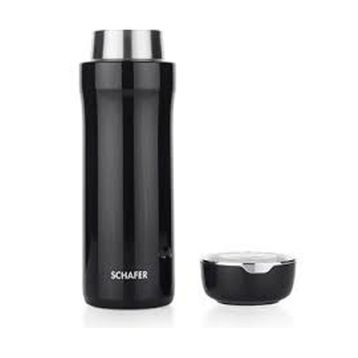 Schafer Iron Man 320 ml Siyah Termos