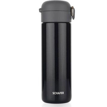 Schafer Iron Man 450 ml Siyah Termos